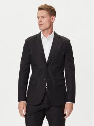 Guess Marynarka M4YN00 WG9Z2 Czarny Regular Fit. Czarne marynarki męskie Guess, z aplikacjami, z syntetyku. Za 589.99 zł.