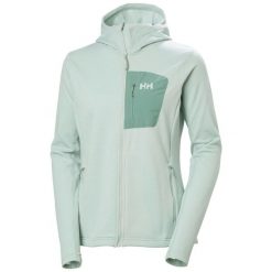 Bluza damska z kapturem Helly Hansen Versalite. Zielone bluzy damskie Helly Hansen, bez wzorów, z kapturem. Za 426.50 zł.