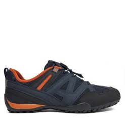 Sneakersy Geox. Trampki i tenisówki chłopięce Geox, bez wzorów, bez zapięcia. Za 339.99 zł.