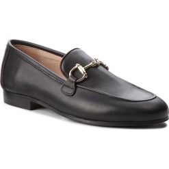 Lordsy STOKTON - Dalila Vitello Nero. Czarne mokasyny damskie Stokton, ze skóry. W wyprzedaży za 669.00 zł.