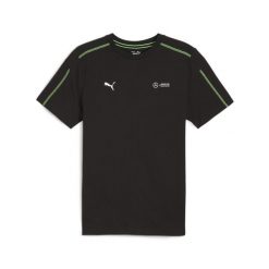 Koszulka Sportowa Męska Puma Mapf1 Mt7. Czarne koszulki sportowe męskie Puma, m, bez wzorów, bez kołnierzyka, bez ramiączek. Za 131.99 zł.