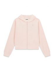 Guess Bluza J6GQ07 KF712 Różowy jasny Relaxed Fit. Czerwone bluzy dla dziewczynek Guess, z aplikacjami, z syntetyku, bez ramiączek, bez kaptura. Za 324.99 zł.