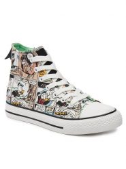 Donald Duck Trampki CS-SS24-343DDON Kolorowy. Trampki i tenisówki chłopięce Donald Duck, bez wzorów, z materiału, bez zapięcia. Za 79.99 zł.