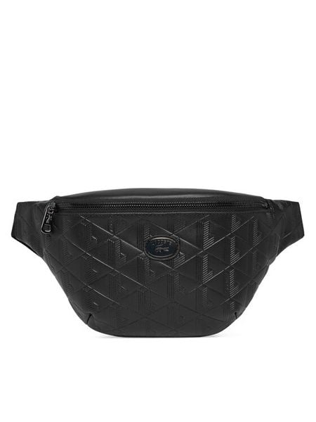 Lacoste Saszetka nerka NH5061MR Czarny. Czarne saszetki męskie Lacoste, ze skóry. Za 469.99 zł.