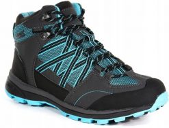 Damskie buty trekkingowe Samaris Mid RWF539. Niebieskie trekkingi damskie Regatta, trekkingowe. Za 331.99 zł.