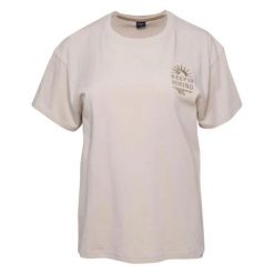 T-shirt Damski Ameli. Brązowe t-shirty damskie Hi-tec, l, bez wzorów, z bawełny, bez kołnierzyka. Za 76.99 zł.