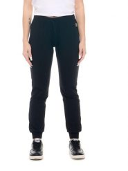 Bluza lekki z bawełna z kieszenie na co dzień. Czarne bluzy sportowe damskie LEONE 1947 APPAREL, m, bez wzorów, z bawełny, bez kaptura, na fitness i siłownię. Za 63.11 zł.