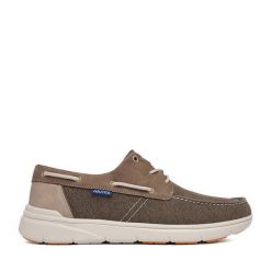 Półbuty Nautica. Brązowe półbuty na co dzień męskie Nautica, bez zapięcia. Za 179.99 zł.