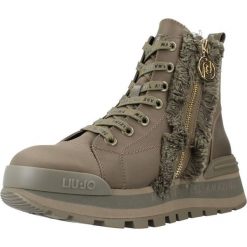 Buty LIU-JO AMAZING 21 Zielony. Zielone obuwie sportowe damskie Liu Jo, bez wzorów, z syntetyku, trekkingowe. Za 555.99 zł.