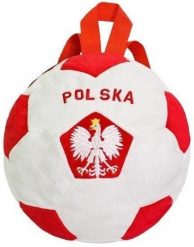 Beppe Plecak football piłka czerwona. Czerwone torby i plecaki dziecięce Beppe. Za 48.59 zł.