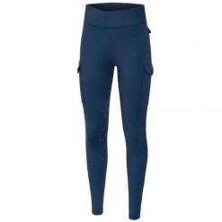 Legginsy jeździeckie damskie EQUESTRIAN QUEEN Greenwich 24SS z pełnym lejem. Niebieskie legginsy damskie EQUESTRIAN QUEEN, s, z aplikacjami, z materiału. Za 290.99 zł.