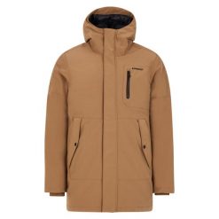 Kurtka narciarska Protest Hemley. Brązowe kurtki sportowe męskie Protest, bez wzorów, z poliesteru, sportowe, bez kaptura. Za 702.50 zł.