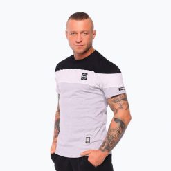 Koszulka męska Octagon Tyle Szans Ile Odwagi. Czarne koszulki sportowe męskie OCTAGON, m, bez wzorów, z bawełny, bez kołnierzyka, bez ramiączek, na fitness i siłownię. Za 83.99 zł.