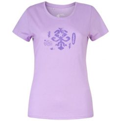 Koszulka damska Rafiki Akiyo. Czerwone t-shirty damskie Rafiki, bez wzorów, z bawełny, retro, bez kołnierzyka. Za 220.30 zł.