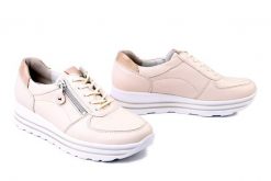 WALDLAUFER 758009207698 perl lightgold, półbuty damskie. Brązowe półbuty damskie Waldläufer, bez wzorów, bez obcasa, bez zapięcia. Za 584.90 zł.