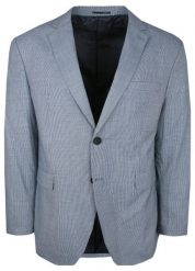 Lekka Marynarka Codzienna (Casual) - Desire - Biało-Niebieski Rzucik. Niebieskie marynarki męskie Desire, bez wzorów, z bawełny, casualowe. Za 399.00 zł.