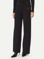 Liu Jo Sport Spodnie dzianinowe TF6084 MS63L Czarny Regular Fit. Czarne spodnie sportowe damskie Liu Jo Sport, l, bez wzorów, z dzianiny. Za 649.99 zł.