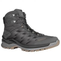 Buty trekkingowe męskie Lowa Ferrox Mid Gtx. Szare trekkingi męskie Lowa, za kostkę. Za 899.99 zł.
