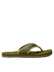 The North Face Japonki M Base Camp Flip-Flop Ii NF0A47AA3I01 Khaki. Brązowe klapki męskie The North Face, ze skóry. Za 109.99 zł.