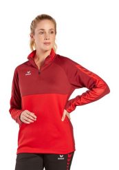 Bluza treningowa Erima Six Wings. Czerwone bluzy męskie Erima, xl, bez wzorów, z materiału, bez kaptura, na fitness i siłownię. Za 208.50 zł.