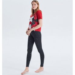 Dwuczęściowa piżama Mickey Mouse - Czerwony. Piżamy damskie marki Cropp. Za 69.99 zł.