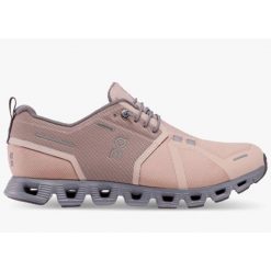 Buty do chodzenia On Running Cloud 5 Wodoodporne Różowe. Brązowe obuwie sportowe damskie On Running, bez wzorów, trekkingowe. Za 724.65 zł.
