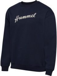 Hummel Bluza treningowa hmlCLUB z bawełny organicznej i poliestru z recyklingu. Niebieskie bluzy sportowe męskie Hummel, xl, bez wzorów, z bawełny, bez kaptura, na fitness i siłownię. Za 197.00 zł.