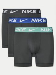 Nike Komplet 3 par bokserek Brief 0000KE1157 Szary. Szare bokserki męskie Nike, m, bez wzorów, z syntetyku. Za 139.99 zł.
