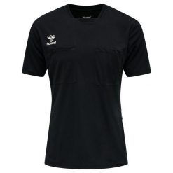 Koszulka Hummel hmlreferee chevron. Czarne koszulki sportowe męskie Hummel, m, bez wzorów, bez kołnierzyka, bez ramiączek, do piłki nożnej. Za 191.00 zł.