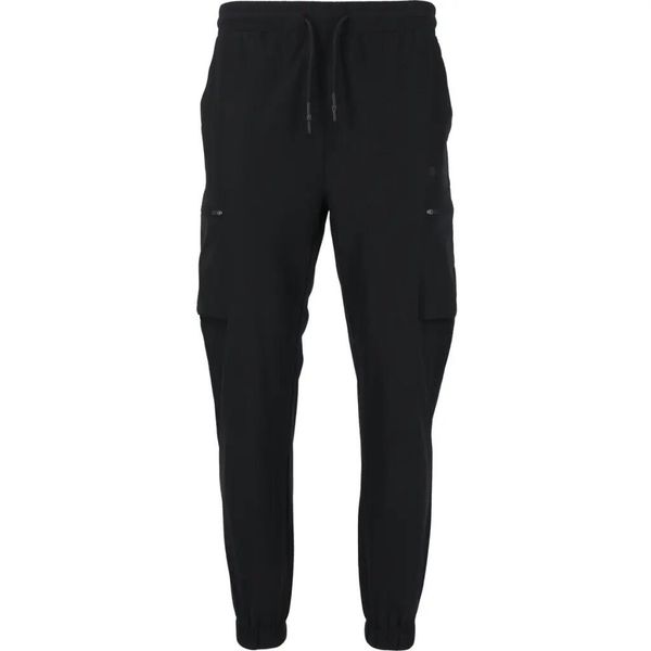 Spodnie do biegania Virtus Ayden. Czarne krótkie spodenki sportowe męskie VIRTUS, l, bez wzorów, z dresówki, do biegania. Za 264.00 zł.