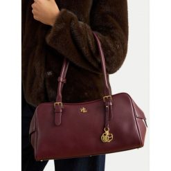 Torebka LAUREN RALPH LAUREN. Czerwone torebki do ręki damskie Lauren Ralph Lauren, bez wzorów, klasyczne, bez dodatków. Za 1,799.00 zł.
