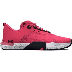 Damskie buty do biegania Under Armour. Czerwone obuwie sportowe damskie Under Armour, bez wzorów, do biegania. Za 379.99 zł.