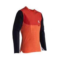 Koszulka rowerowa LEATT Jersey MTB AllMtn 5.0. Czerwone bluzy męskie LEATT, bez wzorów, z jersey, bez kaptura. Za 569.00 zł.