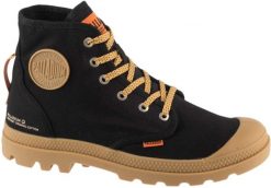 Palladium Pampa Hi HTG Czarne 43 (74988-008-M). Czarne trampki męskie Palladium, bez wzorów, bez zapięcia. Za 371.60 zł.