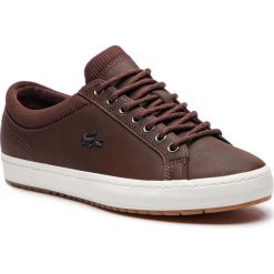Sneakersy LACOSTE - Straightset Insulate 3181 Cam 7-36CAM00652E2 Dk Bew/Brw. Półbuty na co dzień męskie marki Lacoste. W wyprzedaży za 339.00 zł.