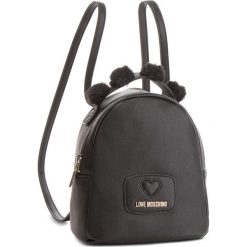 Plecak LOVE MOSCHINO - JC4286PP06KL0000 Nero. Czarne plecaki damskie Love Moschino, ze skóry ekologicznej, eleganckie. Za 719.00 zł.