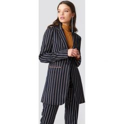 NA-KD Trend Długa marynarka w paski - Multicolor,Navy. Paski damskie marki NA-KD Trend. Za 257.95 zł.