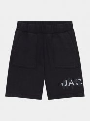 Marc Jacobs Szorty sportowe W60216 D Czarny Regular Fit. Czarne szorty dla chłopców Marc Jacobs, bez wzorów, z bawełny, sportowe. Za 639.99 zł.