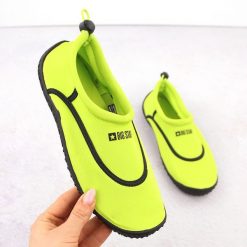 Neonowe buty do wody zielone Big Star NN274A803. Zielone obuwie sportowe damskie Big Star, bez wzorów, z tkaniny. Za 59.99 zł.