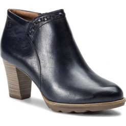 Botki TAMARIS - 1-25813-22 Navy 805. Niebieskie kozaki damskie marki Tamaris, z materiału. Za 319.90 zł.