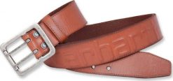 Carhartt Pasek Carhartt Logo Brown. Brązowe paski damskie Carhartt, bez wzorów. Za 208.87 zł.