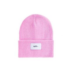 Czapka Beanie Pink. Czerwone czapki i kapelusze męskie Harp team, z dzianiny. Za 49.00 zł.
