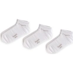 Zestaw 3 par stopek unisex BUGATTI - 6765 White 660. Skarpety damskie marki Bugatti. Za 43.90 zł.