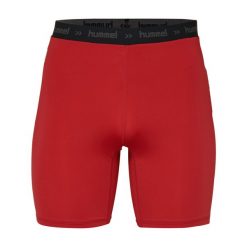 Spodenki termoaktywne piłkarskie dla dorosłych Hummel First Performance Tight. Czerwone krótkie spodenki sportowe męskie Hummel, l, bez wzorów, na fitness i siłownię. Za 107.00 zł.