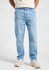 MESKIE SPODNIE LEE CARPENTER NOLAND 112364194. Spodnie materiałowe męskie Lee, l, bez wzorów, z jeansu. Za 219.99 zł.