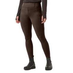 Damskie legginsy jeździeckie o średniej przyczepności PS of Sweden Katja. Brązowe legginsy damskie PS OF SWEDEN, xl, bez wzorów, z tkaniny. Za 408.00 zł.