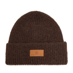 Czapka Beverly Hills Polo Club. Brązowe czapki i kapelusze męskie Beverly Hills Polo Club, na zimę, bez wzorów. Za 69.99 zł.