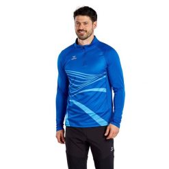 Bluza Erima Racing. Niebieskie bluzki z długim rękawem męskie Erima, m, bez wzorów, bez kołnierzyka. Za 302.99 zł.