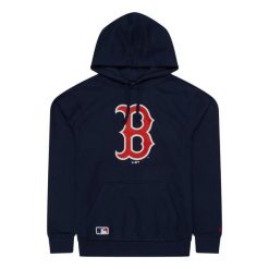 Bluza z kapturem Boston Red Sox Nos MLB Regular. Niebieskie bluzy męskie New Era, m, bez wzorów, z kapturem. Za 252.95 zł.