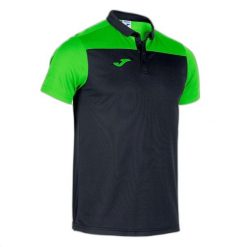 Koszulka polo do tenisa męska Joma Hobby II. Czarne koszulki polo męskie Joma, m, bez wzorów, bez kołnierzyka, bez ramiączek, do piłki nożnej. Za 238.00 zł.
